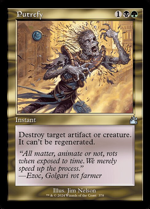 Putrefy (378) [Ravnica Remastered]