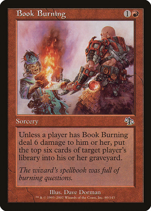 Book Burning (80) [Judgment]