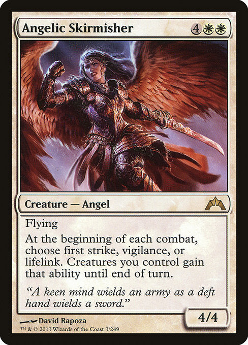 Angelic Skirmisher (3) [Gatecrash]