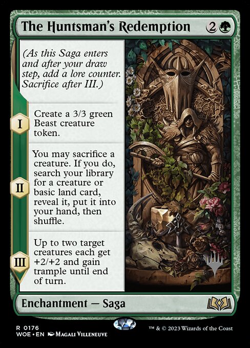 The Huntsman's Redemption (176p) [Wilds of Eldraine Promos]