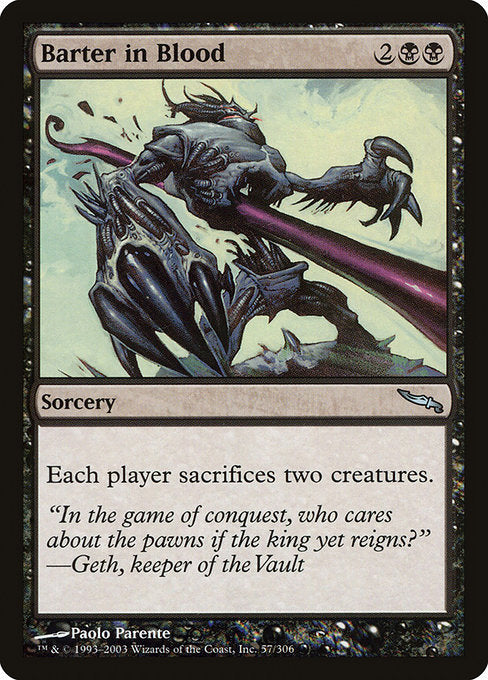 Barter in Blood (57) [Mirrodin]
