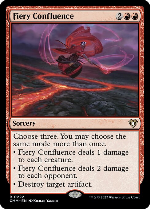 Fiery Confluence (222) [Commander Masters]
