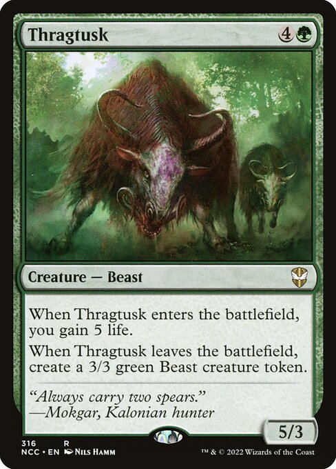 Thragtusk (316) [New Capenna Commander]