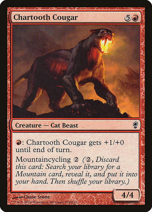 Chartooth Cougar (139) [Conspiracy]
