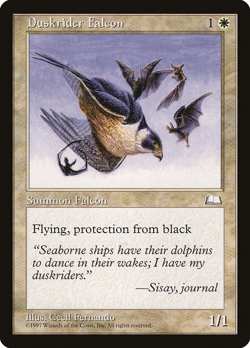 Duskrider Falcon (12) [Weatherlight]