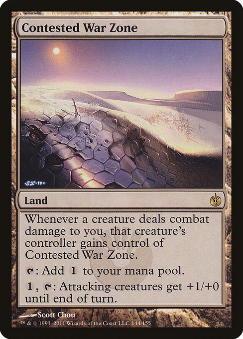 Contested War Zone (144) [Mirrodin Besieged]