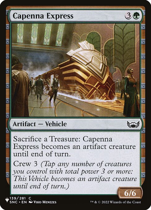Capenna Express (SNC-139) [The List]