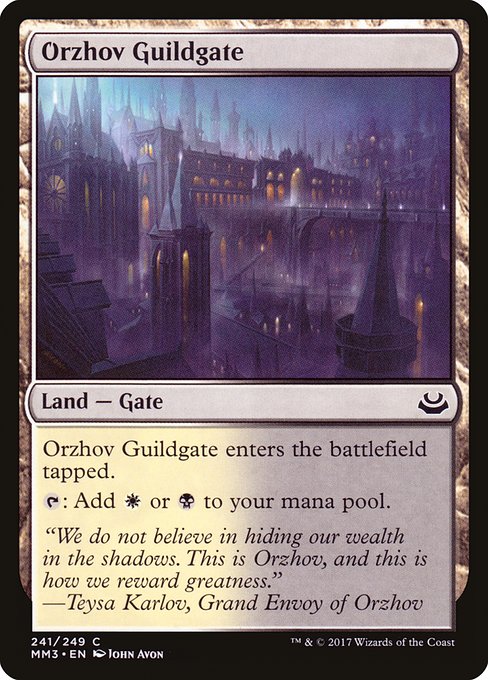 Orzhov Guildgate (241) [Modern Masters 2017]