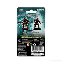 D&amp;D Nolzur’s Marvelous Miniatures: Bugbear Barbarian Male &amp; Bugbear Rogue Female 90311 image 2
