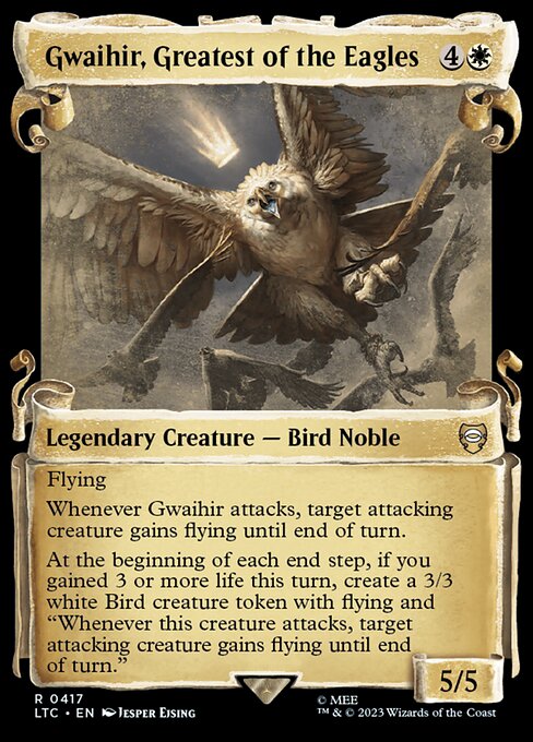 Gwaihir, Greatest of the Eagles (417) [Tales of Middle-earth Commander] [Showcase]