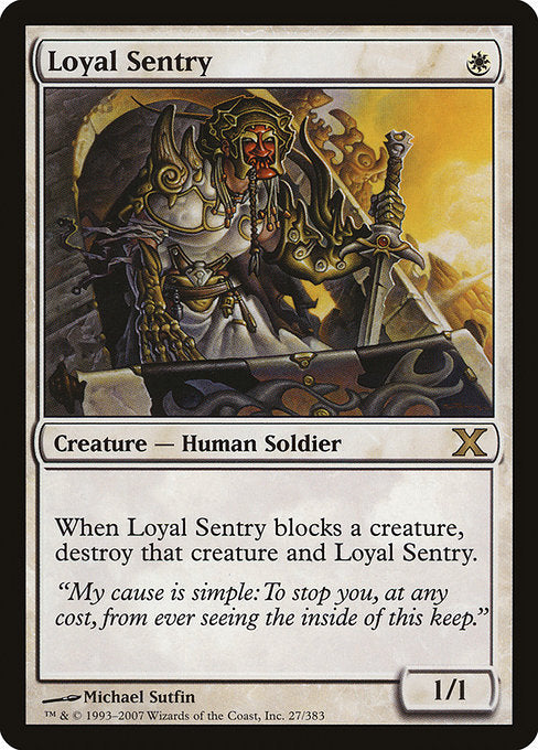 Loyal Sentry (27) [Tenth Edition]