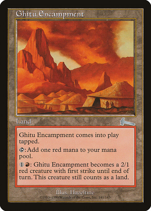 Ghitu Encampment (141) [Urza's Legacy]