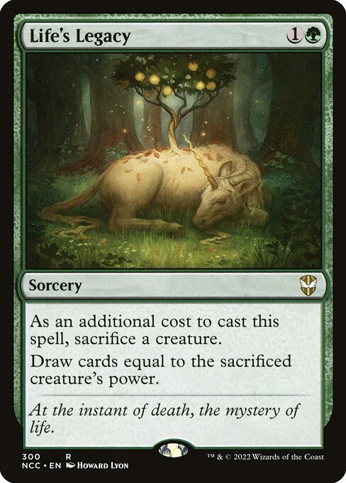 Life's Legacy (300) [New Capenna Commander]