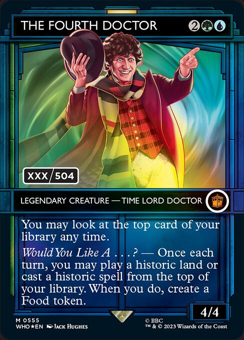 The Fourth Doctor (555z) [Doctor Who] [Showcase, Borderless]