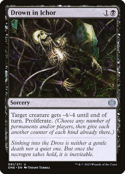 Drown in Ichor (91) [Phyrexia: All Will Be One]