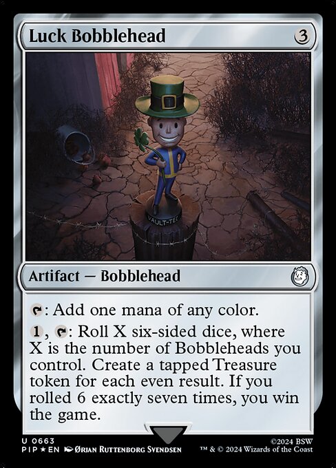 Luck Bobblehead (663) [Fallout]