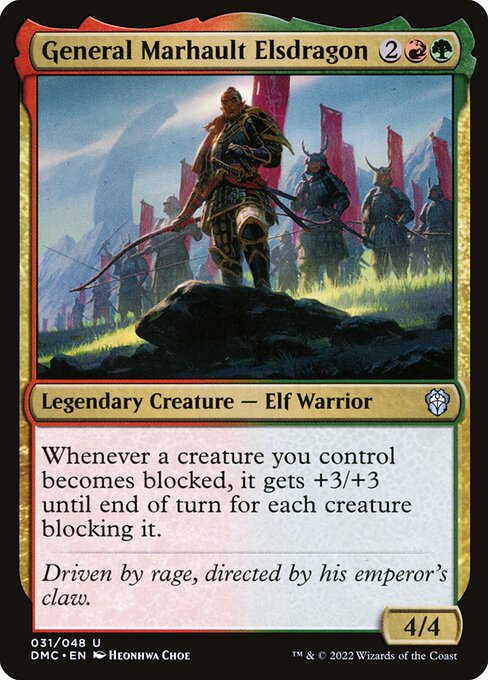 General Marhault Elsdragon (31) [Dominaria United Commander]
