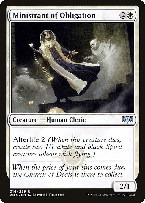 Ministrant of Obligation (16) [Ravnica Allegiance]