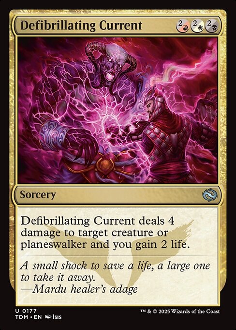 Defibrillating Current (177) [Tarkir: Dragonstorm]