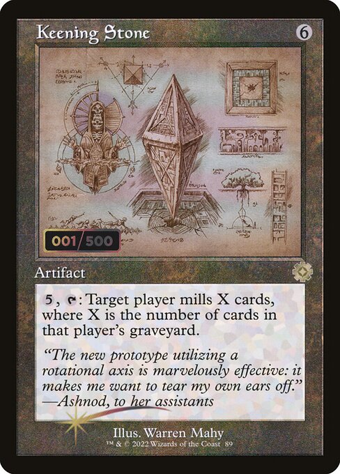 Keening Stone (89z) [The Brothers' War Retro Artifacts]