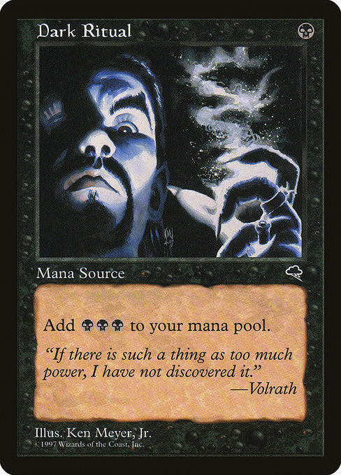 Dark Ritual (118) [Tempest]