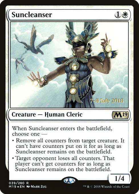 Suncleanser (39s) [Core Set 2019 Promos]