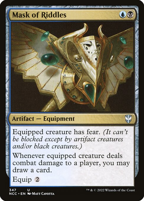 Mask of Riddles (347) [New Capenna Commander]