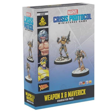 Marvel Crisis Protocol: Weapon X &amp; Maverick Character Pack image 0