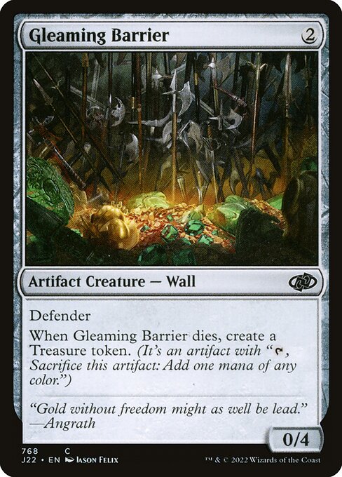 Gleaming Barrier (768) [Jumpstart 2022]