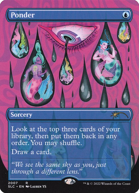 Ponder (2007) [Secret Lair 30th Anniversary Countdown Kit] [Borderless]