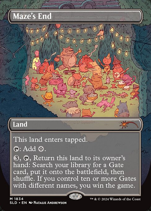 Maze's End (1834) [Secret Lair Drop]