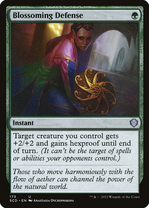 Blossoming Defense (173) [Starter Commander Decks]