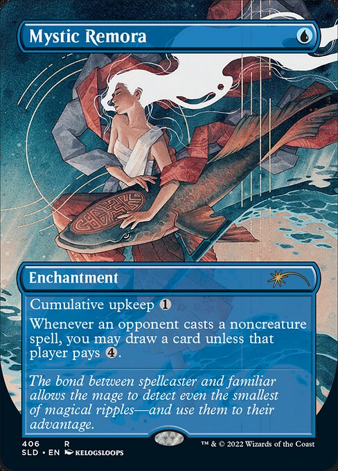Mystic Remora (406) [Secret Lair Drop] [Borderless]