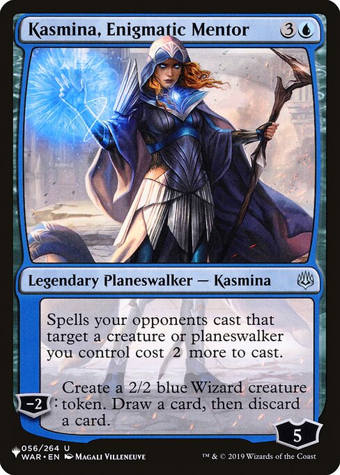 Kasmina, Enigmatic Mentor (WAR-56) [The List]