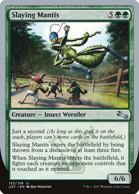 Slaying Mantis (122) [Unstable]