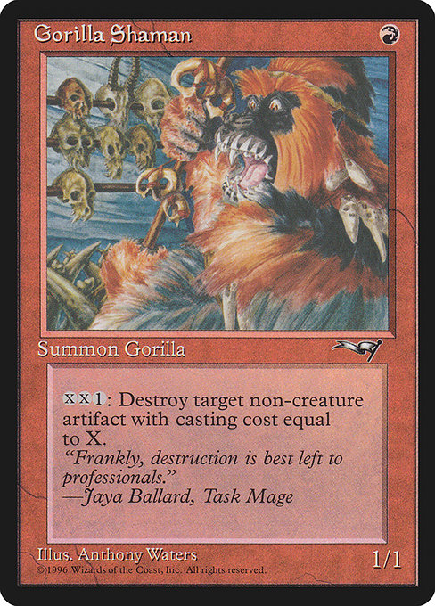 Gorilla Shaman (72a) [Alliances]
