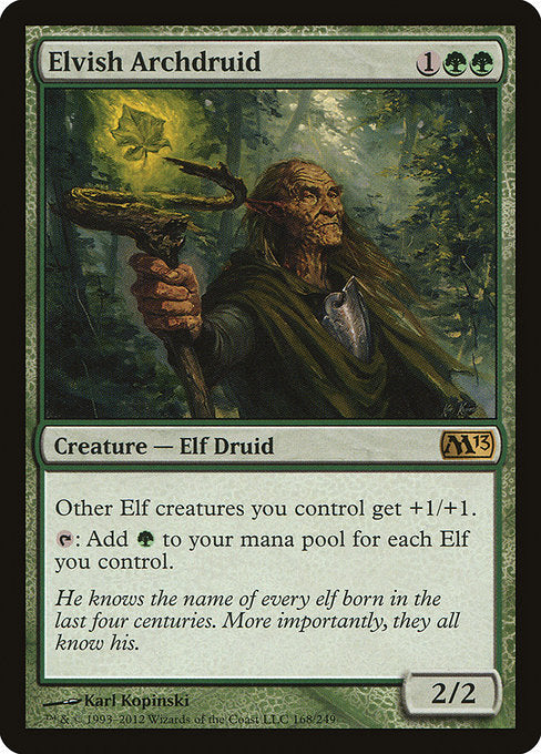 Elvish Archdruid (168) [Magic 2013]