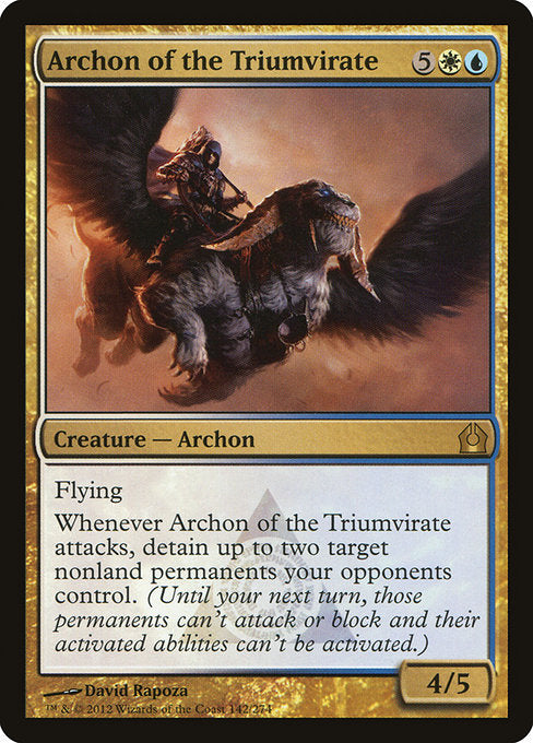 Archon of the Triumvirate (142) [Return to Ravnica]