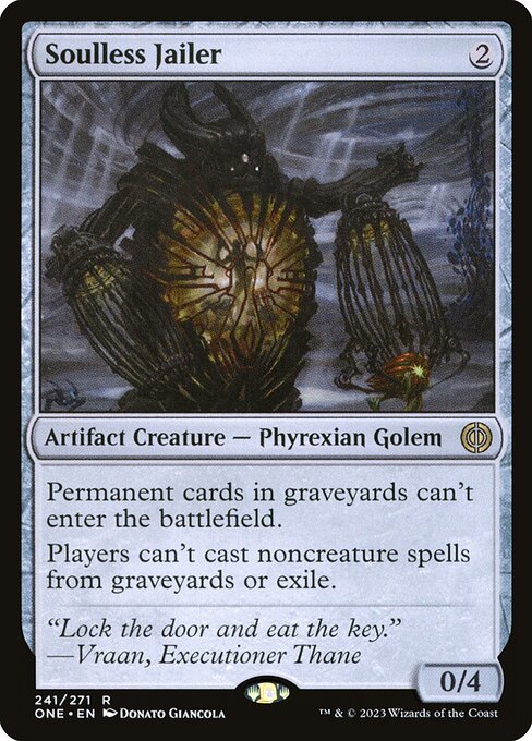 Soulless Jailer (241) [Phyrexia: All Will Be One]