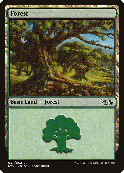 Forest (31) [Duel Decks Anthology: Elves vs. Goblins]