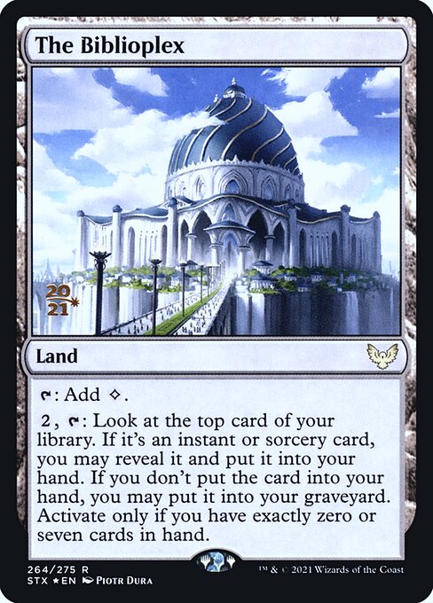 The Biblioplex (264s) [Strixhaven: School of Mages Promos]