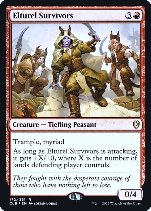 Elturel Survivors (172s) [Battle for Baldur's Gate Promos]