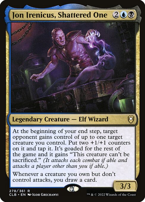 Jon Irenicus, Shattered One (278) [Commander Legends: Battle for Baldur's Gate]