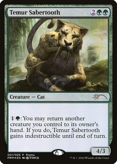 Temur Sabertooth (1) [Year of the Tiger 2022]
