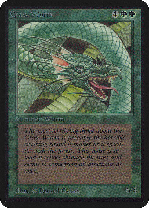 Craw Wurm (190) [Limited Edition Alpha]
