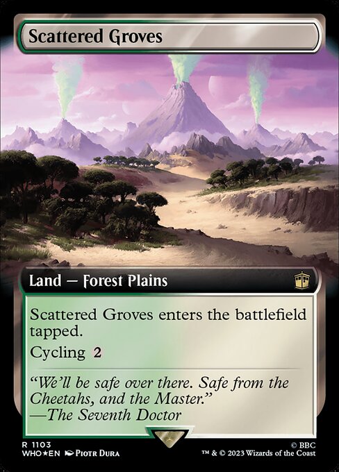 Scattered Groves (1103) [Doctor Who] [Extended Art]