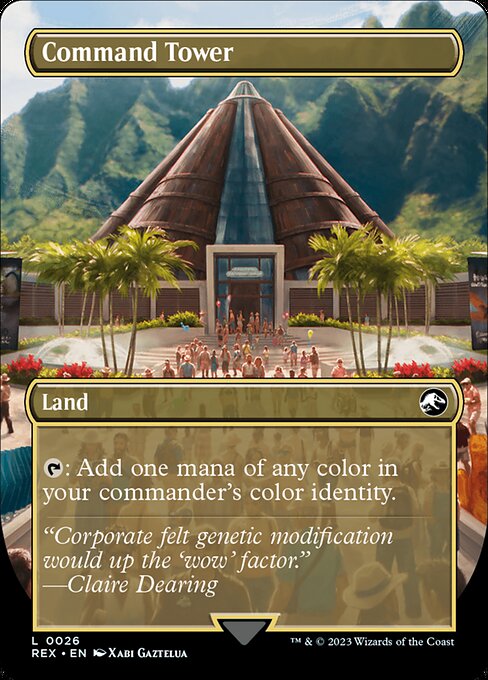 Command Tower // Command Tower (26) [Jurassic World Collection] [Borderless]