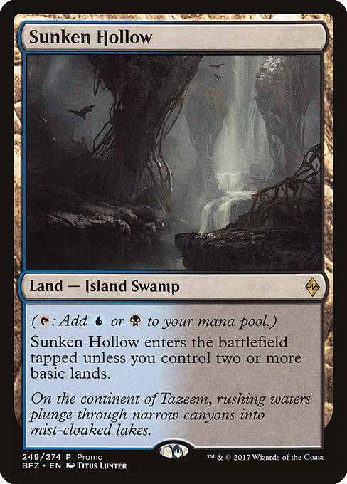 Sunken Hollow (249) [BFZ Standard Series]
