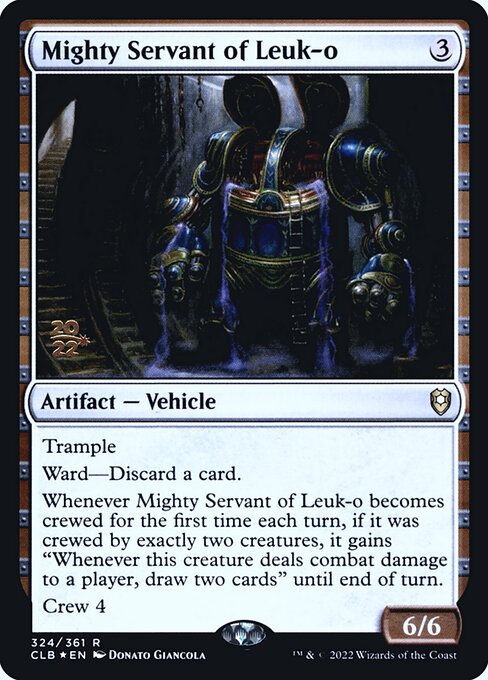 Mighty Servant of Leuk-o (324s) [Battle for Baldur's Gate Promos]