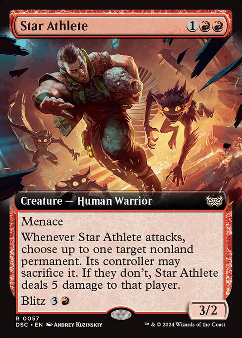 Star Athlete (57) [Duskmourn: House of Horror Commander]
